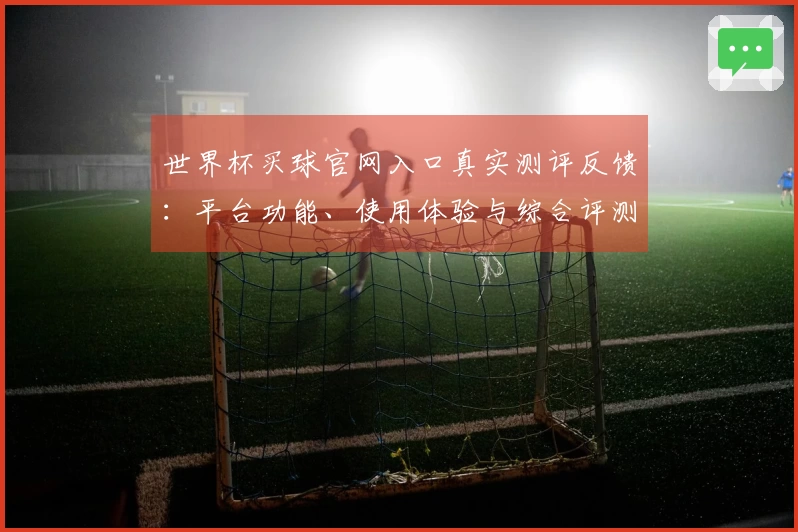 世界杯买球官网入口真实测评反馈：平台功能、使用体验与综合评测全方位解读